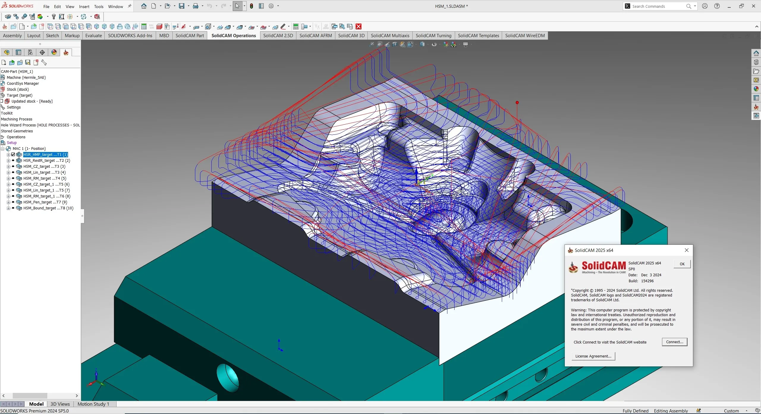 SolidCAM 2025 SP4 HF2 for SolidWorks 2018-2026 x64 Multilingual-落尘之木