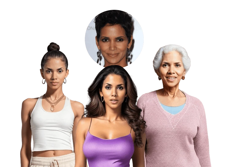 Use it with real faces